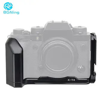 BGNing Ātri Atbrīvot Valdes Fujifilm XT4 SLR Atbalsta Aizsargs QR Plāksnes Turētājs w/ Roktura Leņķis Kamera, Būris Fuji X-T4