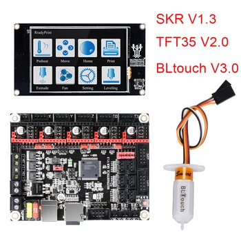 BIGTREETECH SKR V1.3 Kontroles padomei+TFT35 V2.0+BLtouch+TMC2208 TMC2209 UART TMC2130 3D Printera Daļas Ender 3 SKR V1.4 Turbo