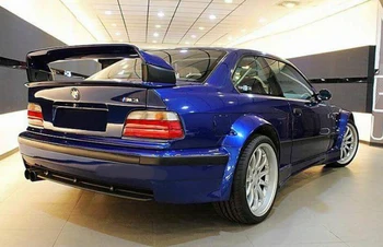 BMW E36 M3 spoilers no 1990. līdz 2000. gadam BMW M3 sērijas GT Stila spoilers E36 Sērija 3 kupeja ABS plastmasas materail unpainted spoilers