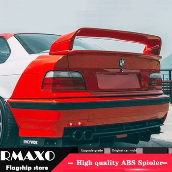 BMW E36 M3 spoilers no 1990. līdz 2000. gadam BMW M3 sērijas GT Stila spoilers E36 Sērija 3 kupeja ABS plastmasas materail unpainted spoilers