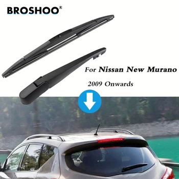 BROSHOO Automašīnas Aizmugurējā stikla Tīrītāju slotiņām Atpakaļ Priekšējā stikla Tīrītājs konsole Nissan New Murano Hečbeks (2009-) 305mm,Vējstiklu Auto Stils