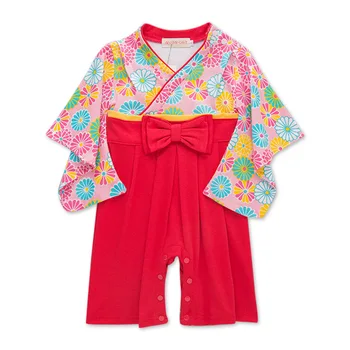 Baby Boy Meitene Kawaii Yukata Kimono Japānas Tradicionālo Apģērbu Komplekts Bērniem Kokvilnas Vannas Sleepwear Veikt Apģērbs