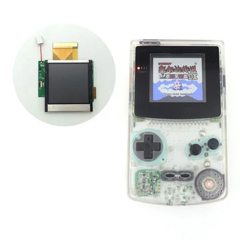 Backlight LCD Ekrāna Grozīšanu Monitoru Komplekts Nintendo Game Boy Color GBC Konsoles Nomaiņa, Remonts Monitora Ekrānu