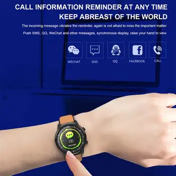 Bakeey L3S Multi-sport Režīms Full Touch Pedometrs Asins Spiediena Monitors, Ekrāns, Kamera un bluetooth Smart Skatīties uz Vīriešiem Sievietēm