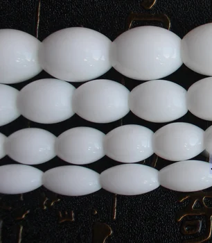 Balta porcelāna agates 5-20mm Ovālas pērles ,Vairumtirdzniecība DIY Juvelierizstrādājumu Bezmaksas Piegāde !