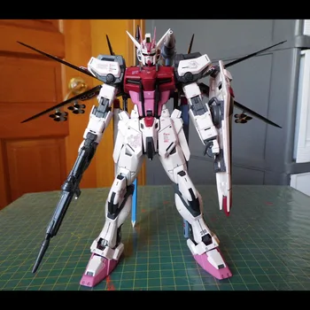Bandai Anime Gundam Darbības Rādītāji Montāža Modeli MG 1/100 Strike Rouge Uzbrukumu Pietvīka Gundam Rīku RM Versija Rotājumi