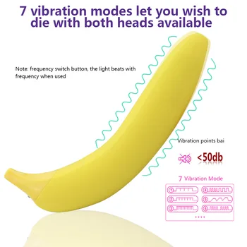 Banānu Lielo Dildo Vibratoru Sievietēm Sieviešu Masturbācija Silikona Vibrējošais Klitoru Stimulēt Ūdensizturīgs Seksa Rotaļlietas Womanizer