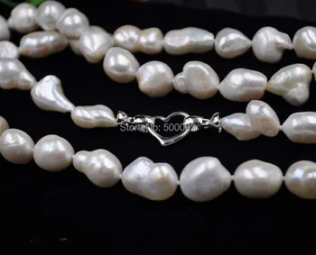 Baroka 12-15mm Kultivētas pērles kaklarota 30 collas garš