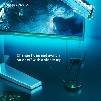 Baseus LED Strip Gaismas RGB 5050 Elastīgu USB LED Lentes Lentes String Lampas 5V RGB Spēļu LED Gaismas Svītru TV PC Apgaismojums 1m, 1.5 m