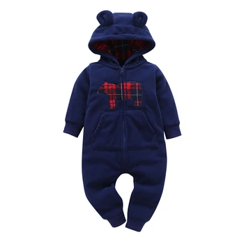 Bebes puika Meitenes Romper drēbes kombinezonus kostīmi bērniem jumpsuit apģērbu Rudens ziemas unisex jauno dzimis kostīms ir 2021. KOKVILNAS