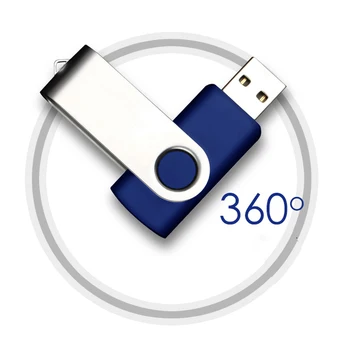Bezmaksas Custom Hot Pārdošana Grozāmos USB Flash Drive ātrgaitas key usb 4G 8GB 16GB 32GB Pendrive 64GB, 128GB 2.0 Modes Dāvanu USB Stick