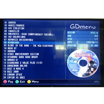 Bezmaksas Disks Optiskā Diska Simulāciju Valdes Modulis GDEMU DC Dreamcast V5.15.B Spēļu Konsole, Mašīna, Rezerves Daļas