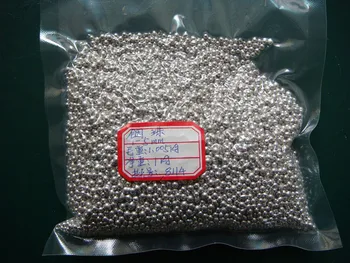 Bezmaksas Piegāde Indija Indija Krelles Reti Metāla Elements 4N5 Tīrība ≥99.995% 5g Daļiņu izmērs 1-5mm