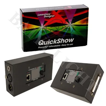 Bezmaksas Piegāde Ishow3.0 un Pangolin Quickshow Lāzera Programmatūras profesionālā Lāzera Skatuves Apgaismojums DJ Spēkā Projektoru
