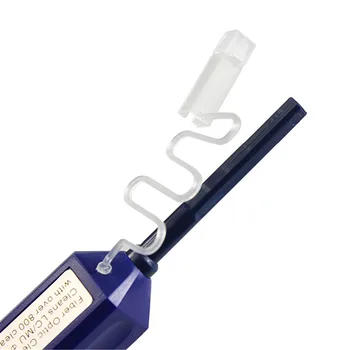 Bezmaksas Piegāde Vienu Klikšķi Optiskās Šķiedras Savienotāju Tīrāku Pildspalva 1,25 mm LC MU Savienotāji Optisko Instrumentu
