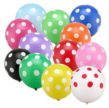 Bezmaksas piegāde 100gab/Daudz Lateksa Baloni Dzimšanas dienas svinības Apdare Dot 2.8 g Lateksa Rotaļlietas, Baloni, Vairumtirdzniecība