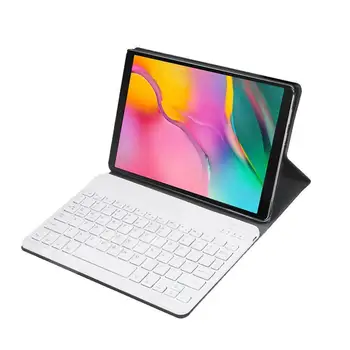 Bezvadu Bluetooth Keyboard Case Cover For Samsung Galaxy Tab 8.0 collu 2019 S-Pen SM-T290 SM-T295 Tablete Gadījumā PU Ādas Vāks