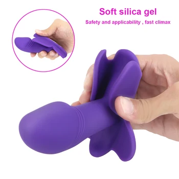 Bezvadu Seksa Rotaļlietas Sievietēm Tauriņš Dildo Biksīšu Vibratori Klitora Stimulators Anālais Plug Massager Sieviešu Masturbator Mašīna