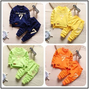 BibiCola Baby Boy Apģērbs Pavasara Rudens Jaundzimušo Bērnu Zēnu Apģērba Komplekts S ostas Krekls+Bikses 2gab Uzvalks Zīdaiņu Apģērbu Komplekts