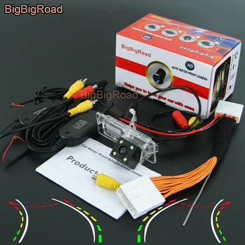 BigBigRoad Intelligent Auto Trases Auto Atpakaļskata Kamera Ar RCA Pieslēgvietas Adapteris Renault Clio 4 IV 2012 2013 2016 2017