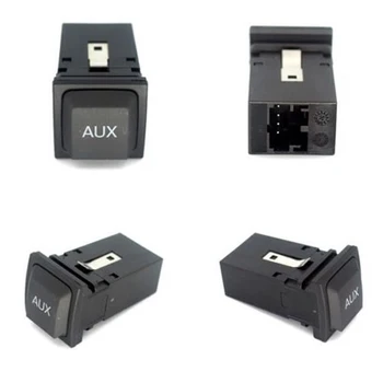 Biurlink Automašīnas Aux-in RNS-E TV Uztvērējam, Navigācijas AUX Switch Pogu Audio Adapteri 32Pin Plug Audi RNSE A3 A4 A6 A8 R8 TT