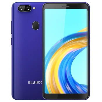 Bluboo D6 pro 4G LTE Android 8.1 5.5 Collu MTK6739V Quad-core 1.5 GHz pirkstu Nospiedumu 2GB RAM, 16GB ROM Dual SIM 2700mAh Mobilais tālrunis