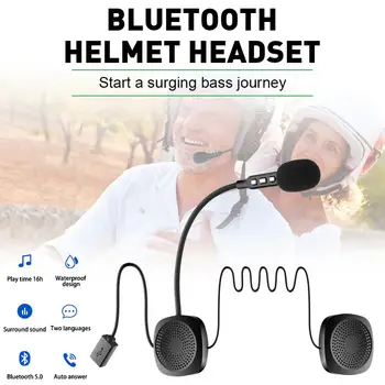 Bluetooth 5.0 Moto Ķivere, Austiņas, Bezvadu Brīvroku Stereo Austiņas Motocikla Ķivere, Austiņas MP3 Skaļrunis