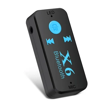 Bluetooth AUX Mini 3.5 mm Jack Bluetooth Automašīnas Brīvroku Mūzikas Audio Uztvērēju Adapteri Auto Speaker Austiņu Auto