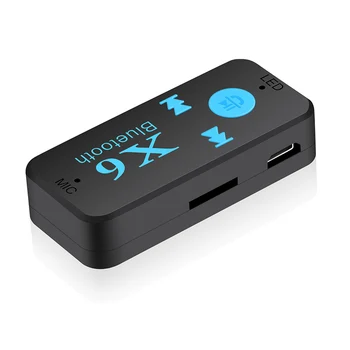 Bluetooth AUX Mini 3.5 mm Jack Bluetooth Automašīnas Brīvroku Mūzikas Audio Uztvērēju Adapteri Auto Speaker Austiņu Auto
