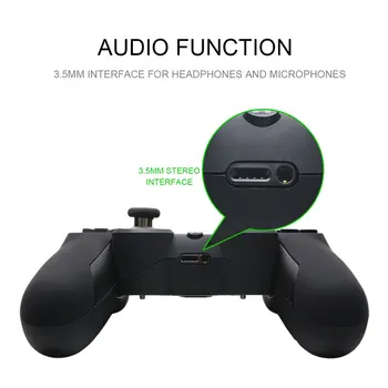 Bluetooth Bezvadu Gamepad Par PS4 Dubulta Vibrācijas Elite Spēle Kontrolieris Kursorsviru, lai PS3/PC Video Spēļu Konsole