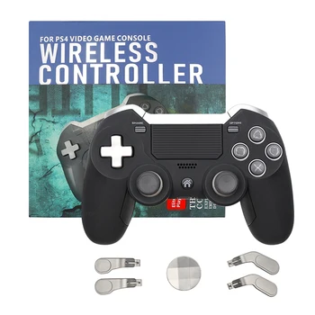 Bluetooth Bezvadu Gamepad Par PS4 Dubulta Vibrācijas Elite Spēle Kontrolieris Kursorsviru, lai PS3/PC Video Spēļu Konsole