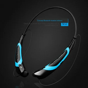 Bluetooth Headset Bezvadu Austiņas Bluetooth Stereo Animācija Koncepciju Mobilo MBP-760 Hbs760 Sprādziena Audifonos Bluetooth