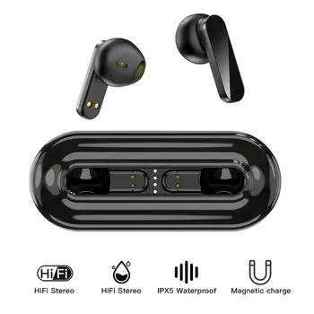 Bluetooth austiņas bezvadu sporta auriculares Ultra plānas audifonos austiņas un earbuds sluchawki bezprzewodowe mobilo tālruni