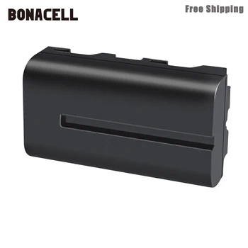 Bonacell 3000mAh NP-F550 NP F550 NPF550 Akumulators+LCD Duālais Lādētājs Sony NP-F330 NP-F530 NP-F570 NP-F730 NP-F750 Hi-8 L50