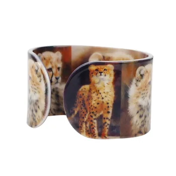 Bonsny Plastmasas Salda Mazs Leopards Panther Aproces Aproces Modes Savvaļas Dzīvnieku Rotaslietas Sievietes, Meitenes, Dāmas, Pusaudži Vairumtirdzniecība