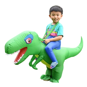Braukt Kostīmu Piepūšamās Dinozauru T-Rex Masku Bērniem, Bērniem halloween Kostīmu Pūķis Puse, Apģērbs, dzīvnieku tēmu cosplay zēns
