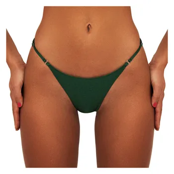 Brazīlijas Bikini Bottom Sexy Bezkaunīgs Bikini Dibeni 3 Krāsas Vasaras Karstā Peldēšana Bikses Sieviešu Sandales Peldvietu Peldkostīmu 522#3