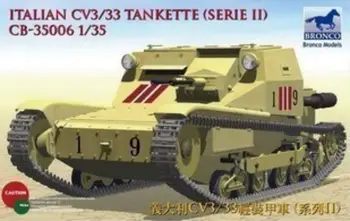 Bronco CB35006 1/35 itālijas CV3/33 Tankette Sērija II