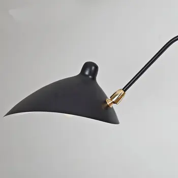 Bēniņi Rūpniecības Vintage molding griestu lampas Melnā Krāsā serge mouille griestu lampas Kafijas Veikals Virtuves Griestu lampas piederumi