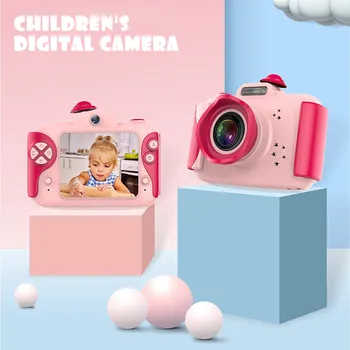 Bērni bērnu Kameras Mini Izglītības Rotaļlietas Bērniem, Bērnu Dzimšanas dienas Dāvanas Dāvanas Digitālā Kamera, 1080P Video Projekcijas Kamera