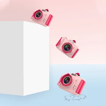 Bērni bērnu Kameras Mini Izglītības Rotaļlietas Bērniem, Bērnu Dzimšanas dienas Dāvanas Dāvanas Digitālā Kamera, 1080P Video Projekcijas Kamera