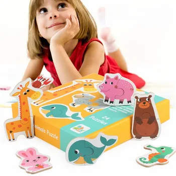 Bērniem Lielu Saskaņošanas Puzzle Spēles Sākumā Mācību Kartes Mans Pirmais Jigsaw Puzzle Rotaļlietas Bērniem Kids Izglītojošās Rotaļlietas Dāvanu Zēns