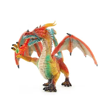 Bērniem Pūķi Modelis dāvanu Rotaļlietas Lelle Apdare Darbības Rādītāji Dinozauri Magic Dragon dzīvnieku pasaules Pieaugušo Cietā Dāvanas bērniem