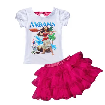 Bērnu Apģērbu 2020. Gada Vasaras Meiteņu Drēbes, Uzstādīt Unicorn T-krekls+Svārki 2gab Apģērbs Bērniem, Apģērbs, Sporta apģērbu Toddler Meitenes Set