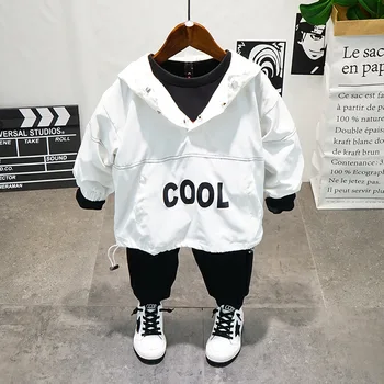 Bērnu Zēnu Apģērbu Komplekti 2020. Gada Rudenī Jauns Bērnu Zēniem Modes korejiešu Stila Apģērbu Komplekti Bērniem Gadījuma Sporta Tērps Bērnu Outwear
