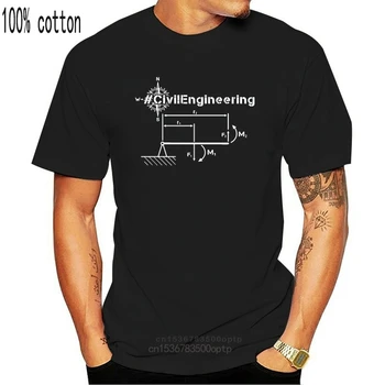 Būvinženieris būvinženieri T Krekls Interesanti Tee Kreklu Pielāgot Vintage Apģērbs Vasarā Pamata Izmērs S-3xl Krekls