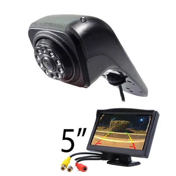 CCD HD automašīnas Bremžu Gaismas, Atpakaļskata kamera, VW CRAFTER van 2017 Van bremžu kameru un auto monitoru komplekts