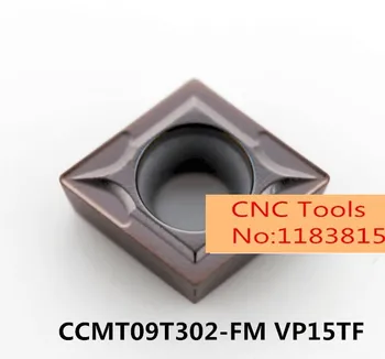 CCMT09T302-FM VP15TF/CCMT09T304 VP15TF/CCMT09T308 VP15TF,oriģināls CCMT 09T3 02/04/08 ielikt karbīda virpošanas instrumentu turētājs
