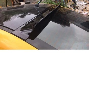 CEYUSOT jumta spoilers Mitsubishi Lancer EX 2009-2016 ABS materiāla Lancer Aizmugurējā loga krāsu automašīnas spoilers spārnu, astes spura 3D stilā
