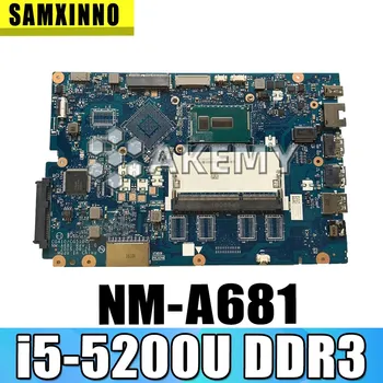 CG410 / CG510 NM-A681 motherboard Lenovo B50-50 100-15IBD grāmatiņa pamatplates CPU i5-5200U DDR3 pārbaudes darbs